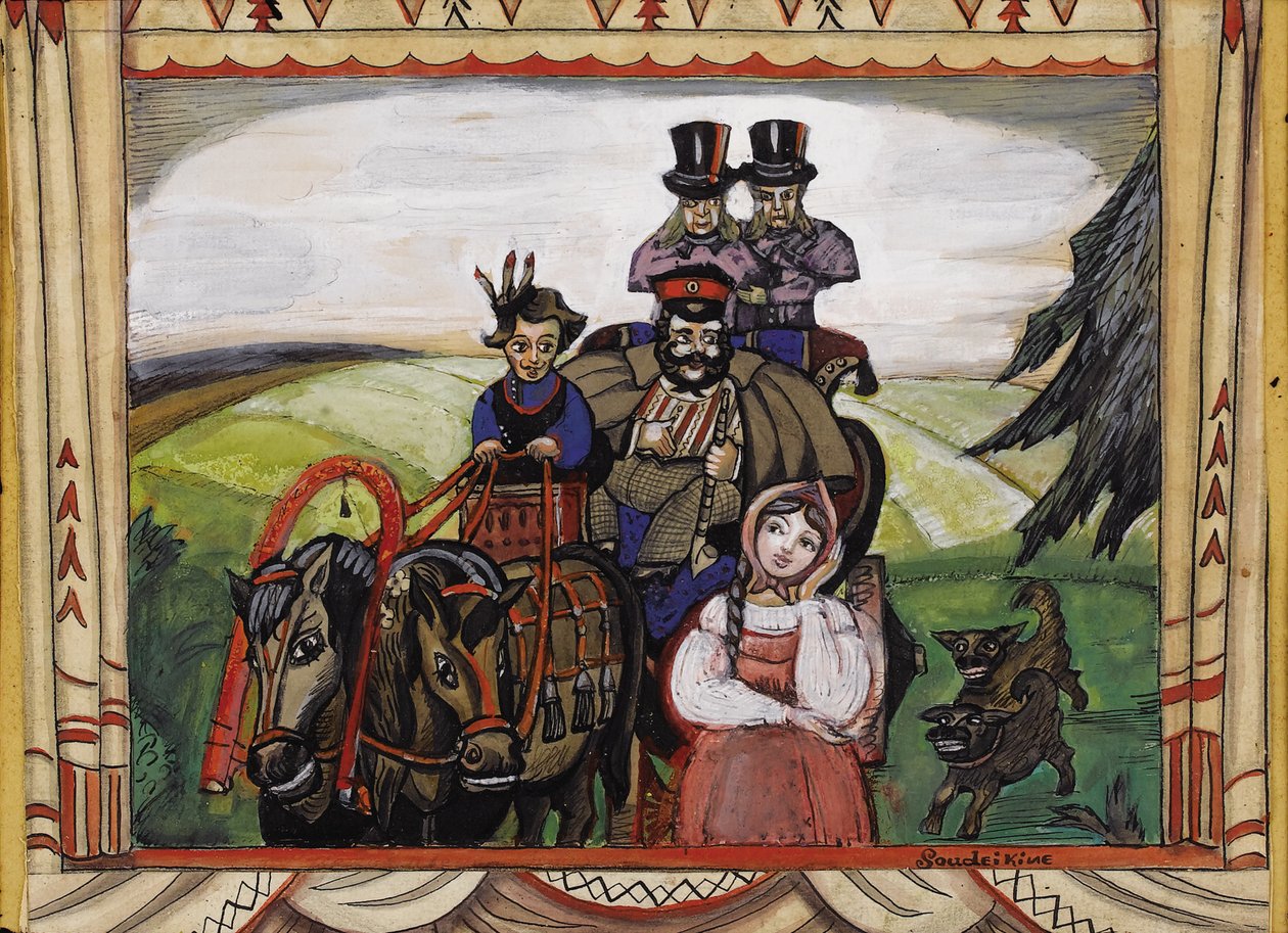 Theatre Set Design by Sergei Yurievich Sudeykin