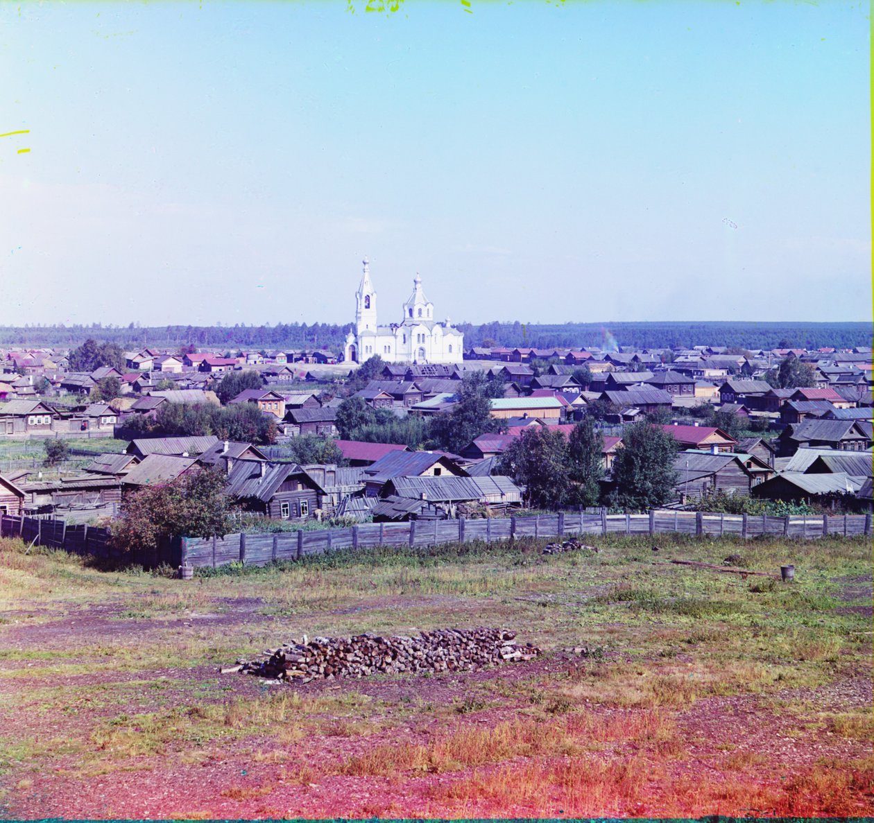 Ekaterinburg Where, in 1918, the Tsar and His Family Were Shot, 1905-1915 by Sergey Prokudin Gorsky