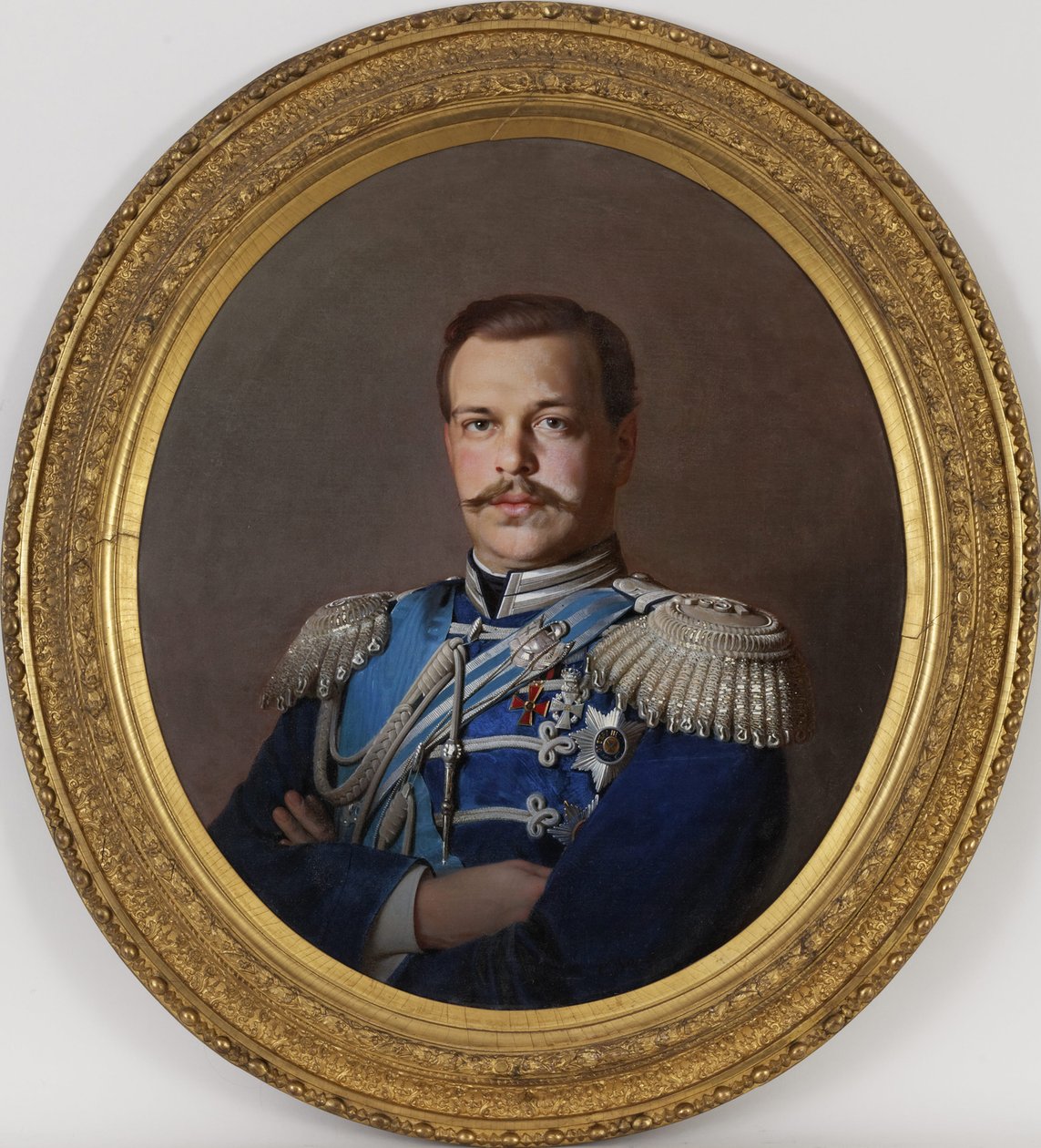 Portrait of the Emperor Alexander III by Sergey Konstantinovich Zaryanko