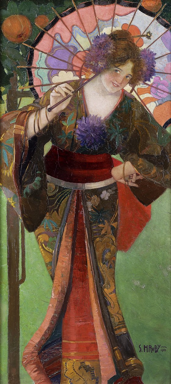 Geisha by Sergius Hruby