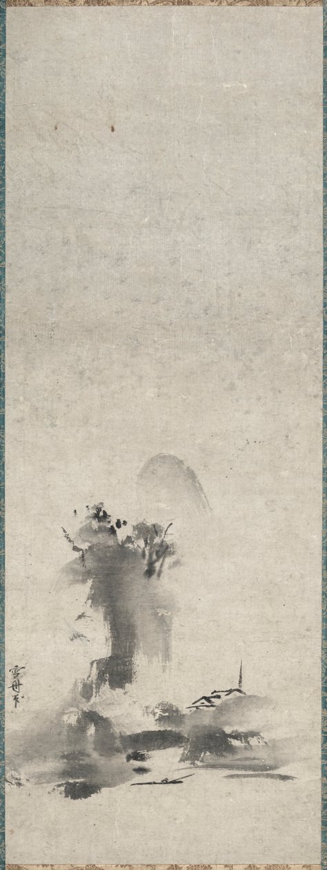 Haboku, Splashed Ink Landscape by Sesshû Tôyô