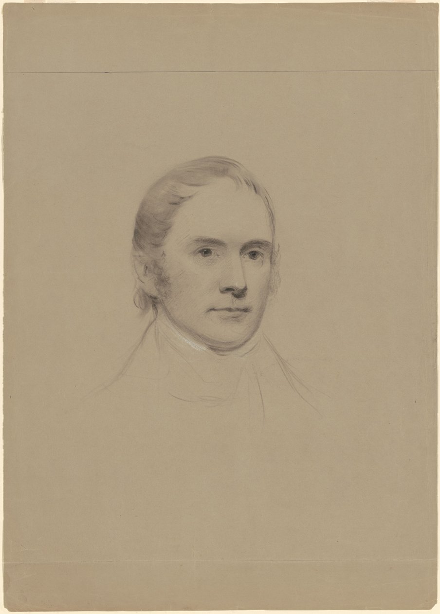 Head of a Man by Seth Wells Cheney