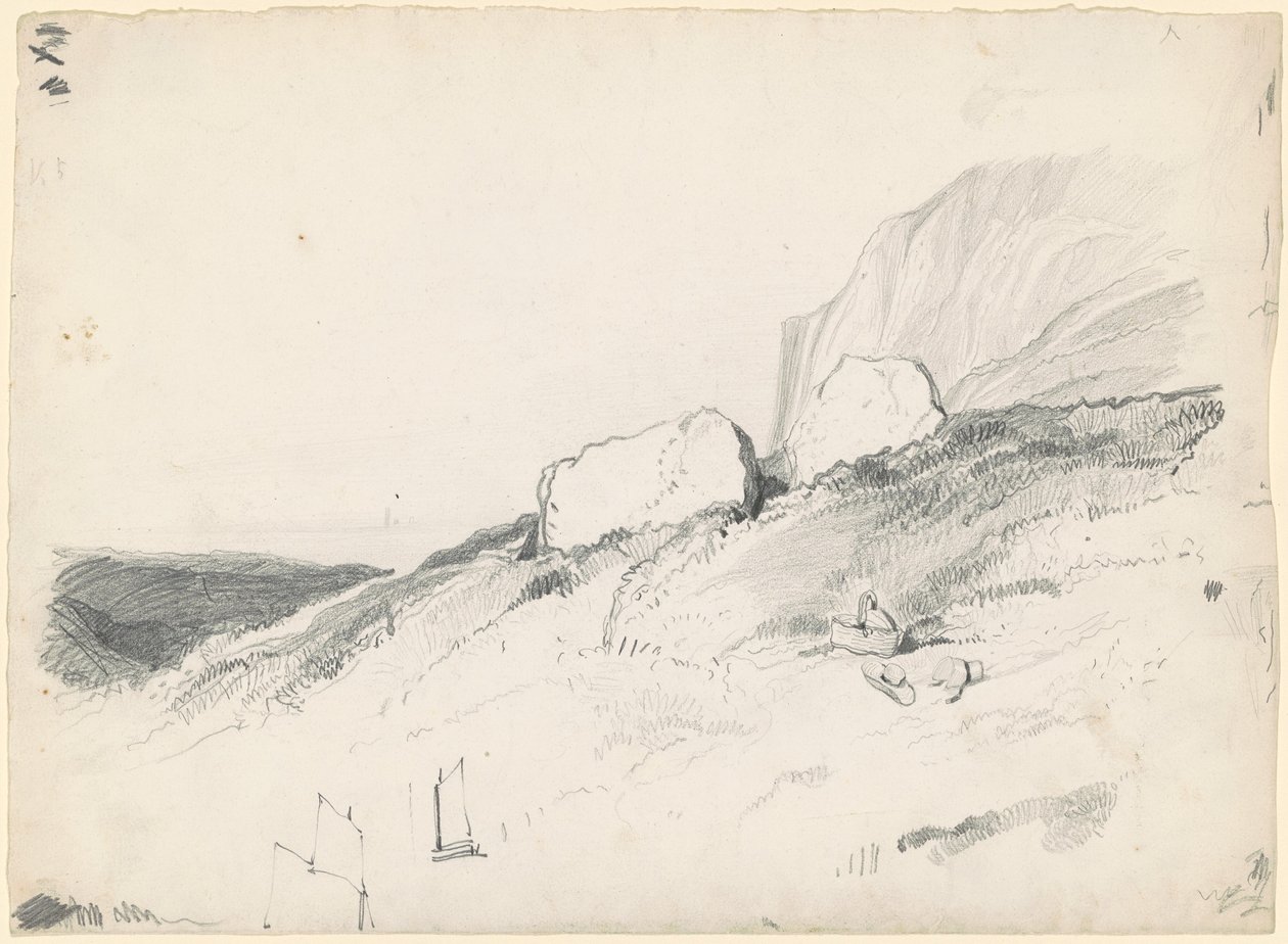 Rocky Landscape by Seth Wells Cheney