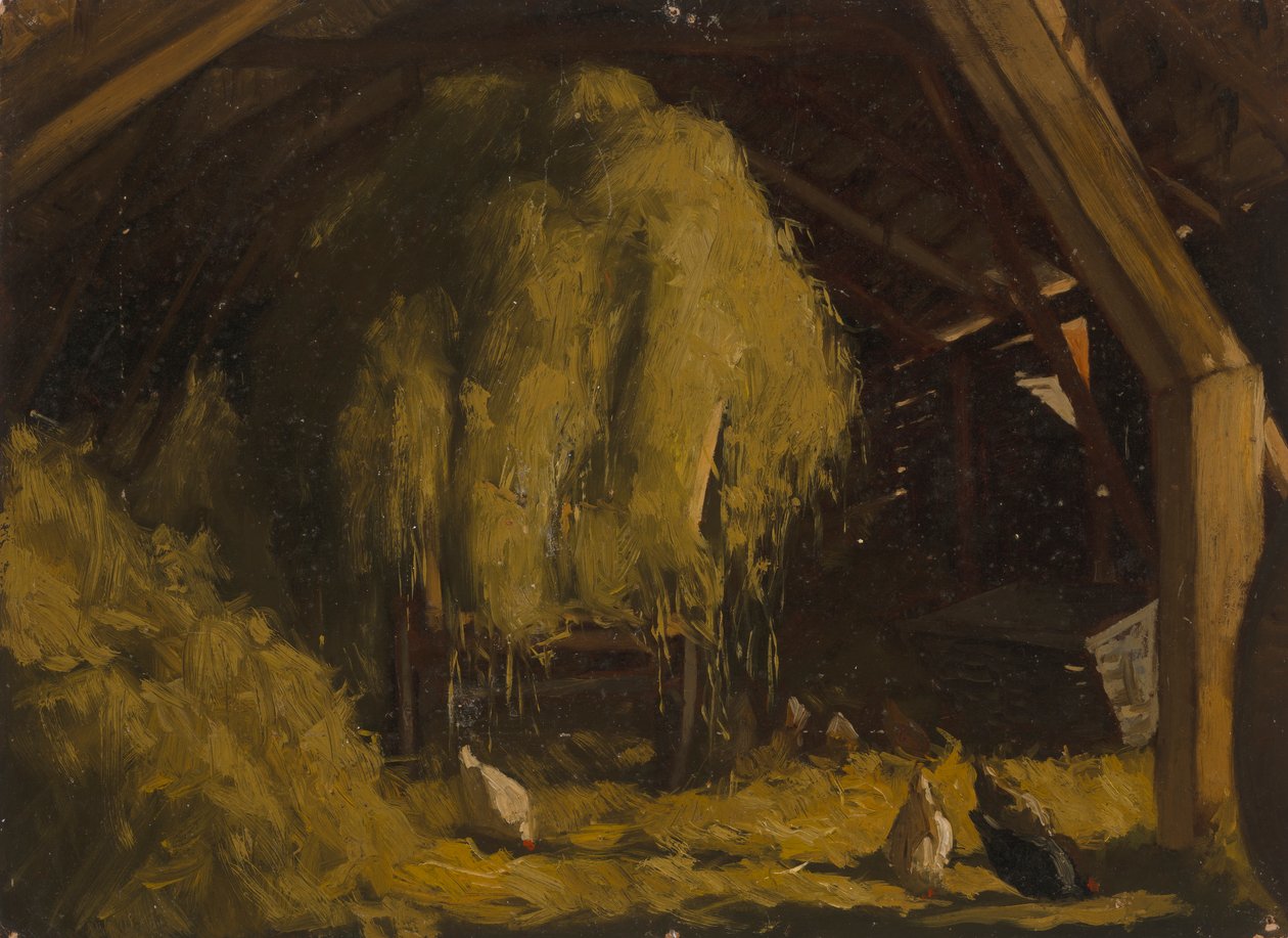 Hay Cart by Severin Falkman
