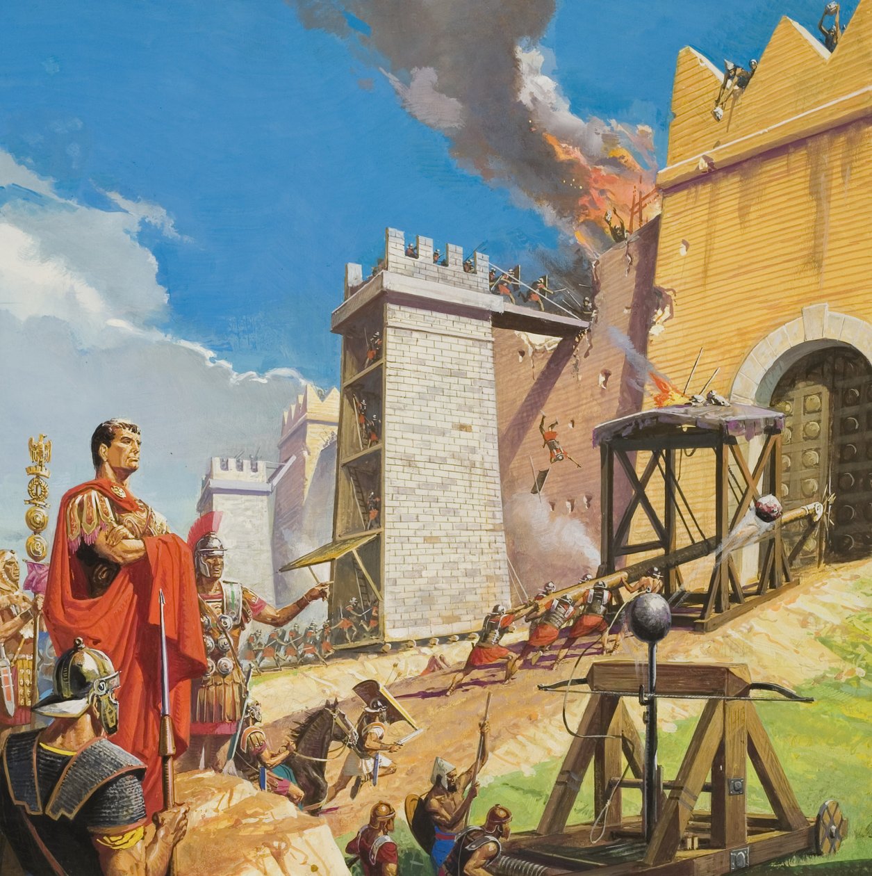 Assault on Carthage by Severino Baraldi