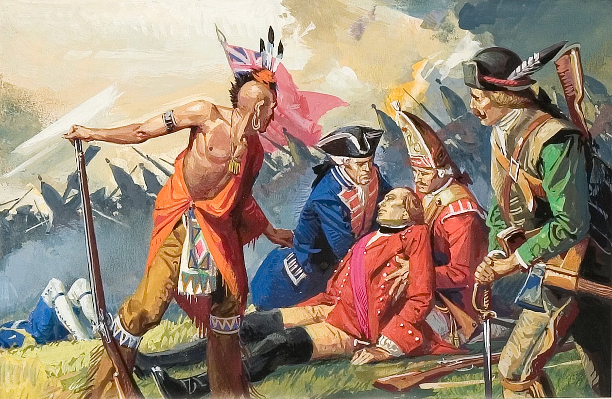 Death of General Wolfe by Severino Baraldi