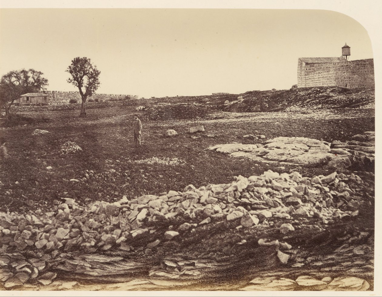 Panoramic View of the City (detail) by Sgt. James M. McDonald