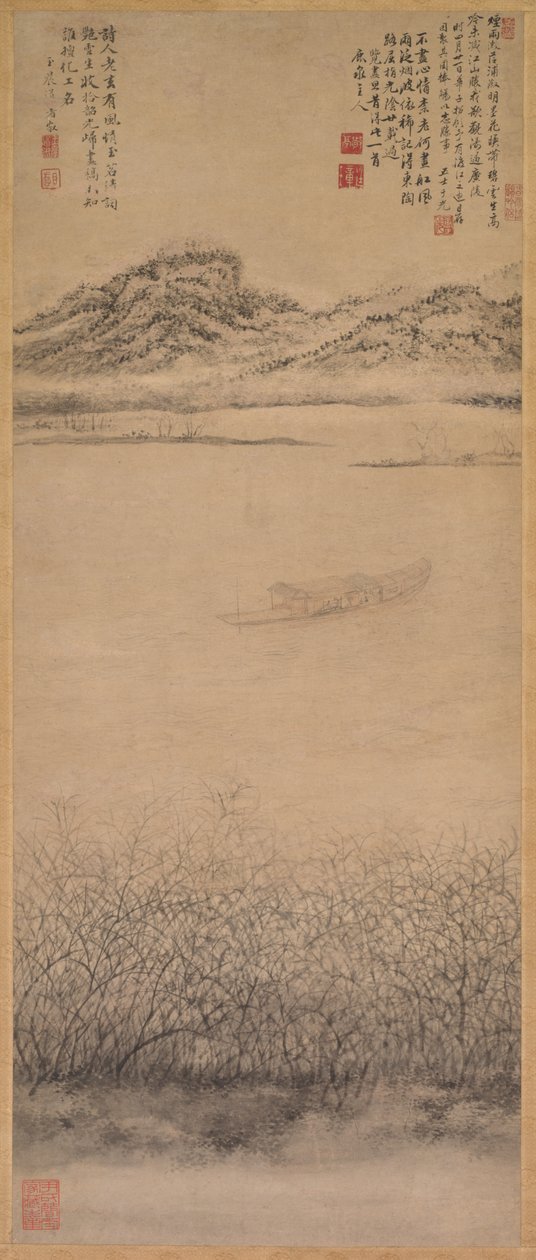 The Crossing of the Yangzi River, c. 1700-1720 by Shang Rui