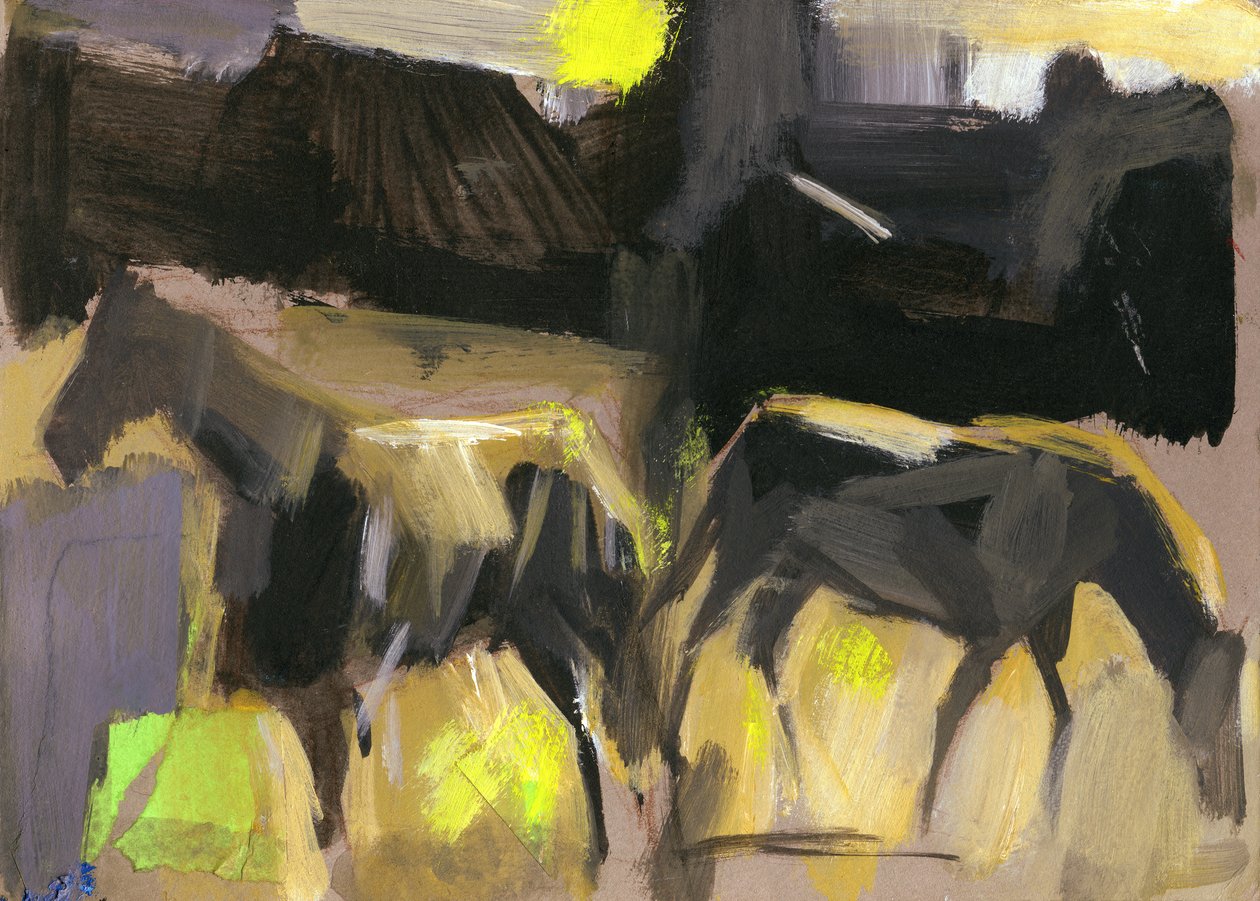 Grey Horses, 2024 by Shaun Carey