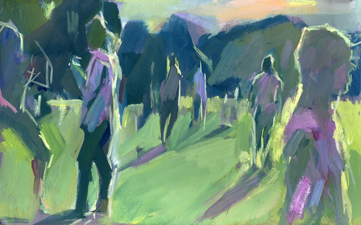 Park, Evening, 2024 by Shaun Carey