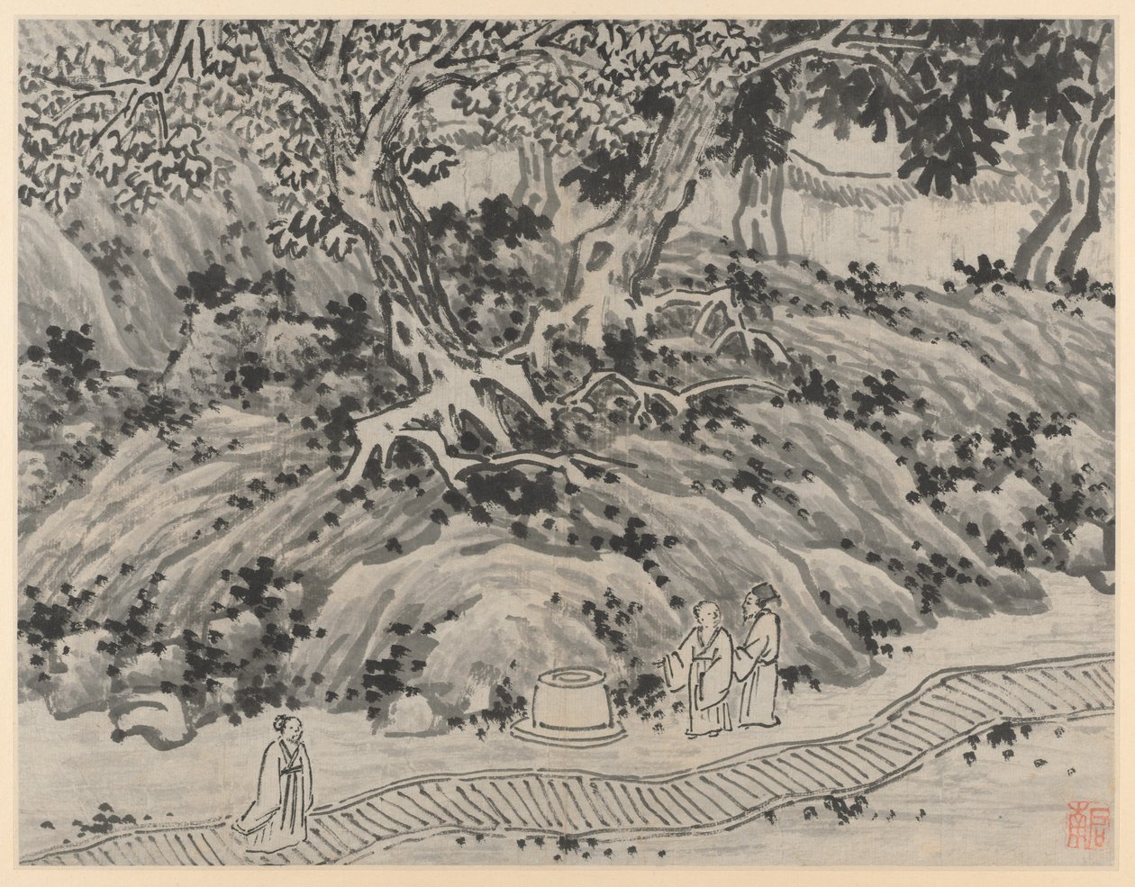 Twelve Views of Tiger Hill, Suzhou: The Fool