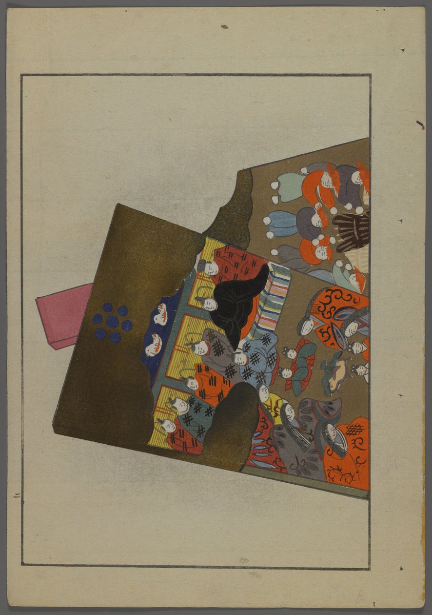 Japanese Toys, Hanetsuki Paddles, from A Child