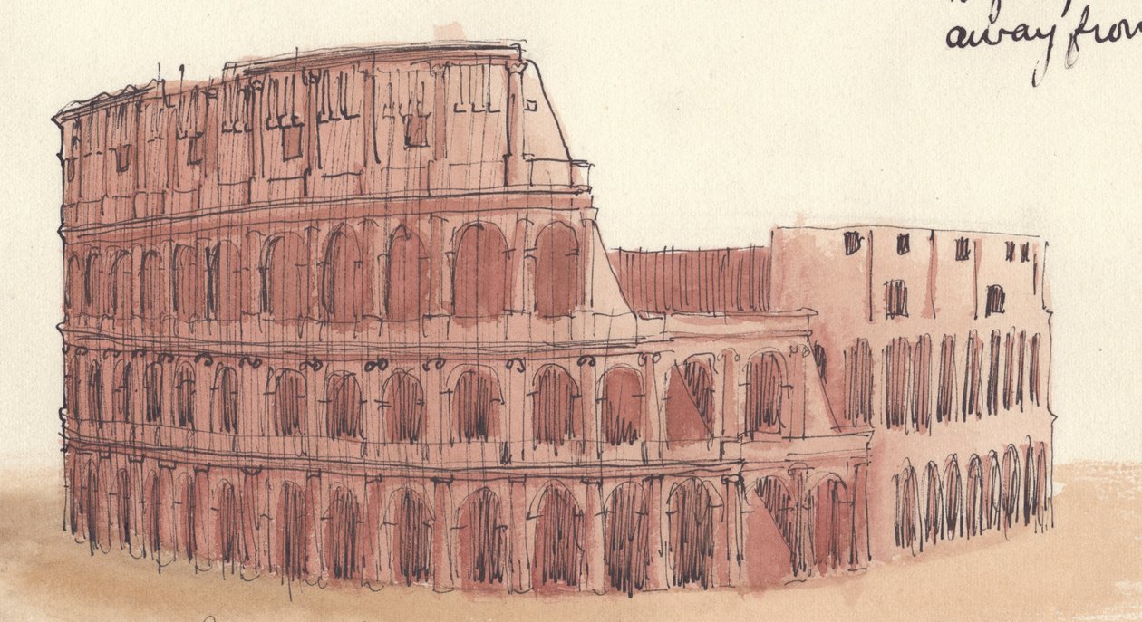 The Colosseum, Rome, Italy by Shirley Markham