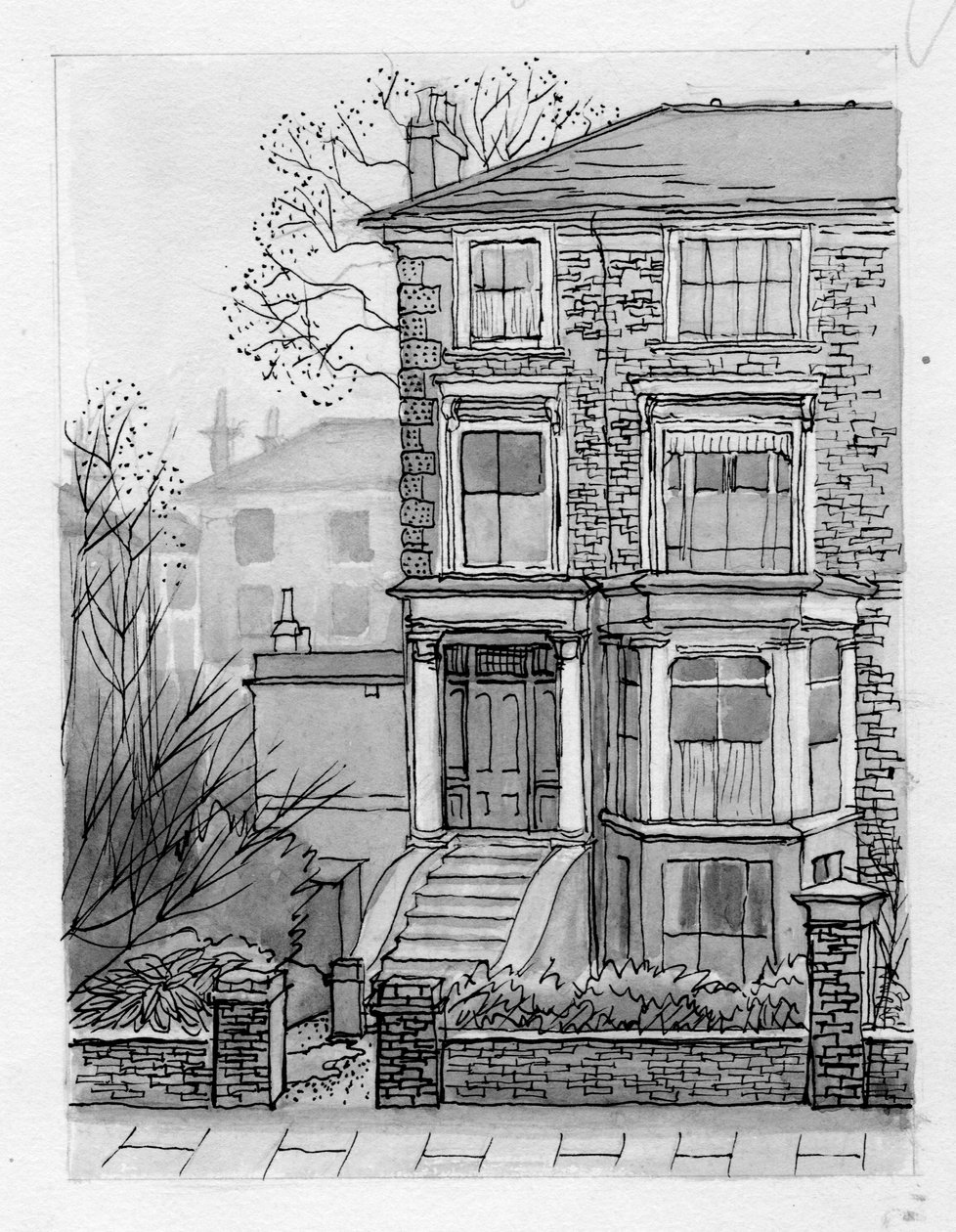 The House across the Street by Shirley Markham