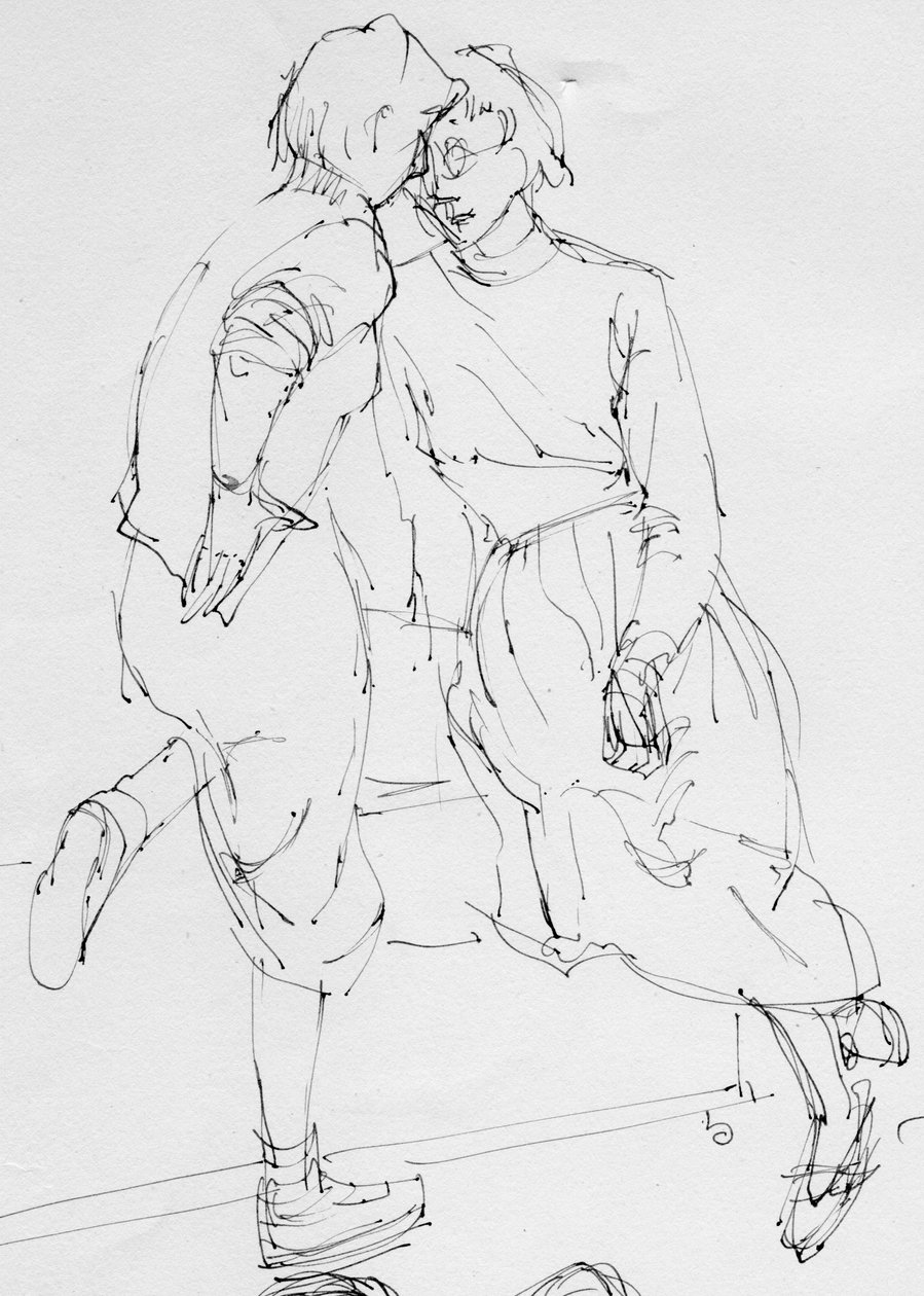 Two women by Shirley Markham