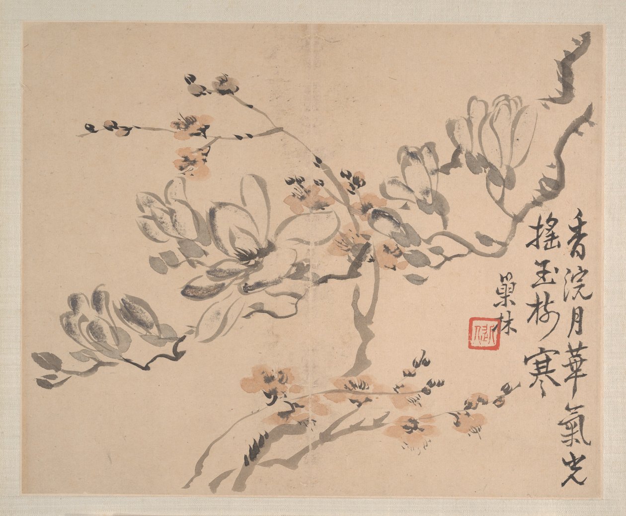 Landscapes and Flowers, dated 1745 by Shishen Wang