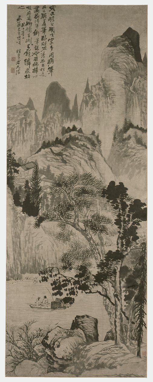 Landscape for Yongweng, Qing Dynasty, c.1687-90 by Shitao Daoji