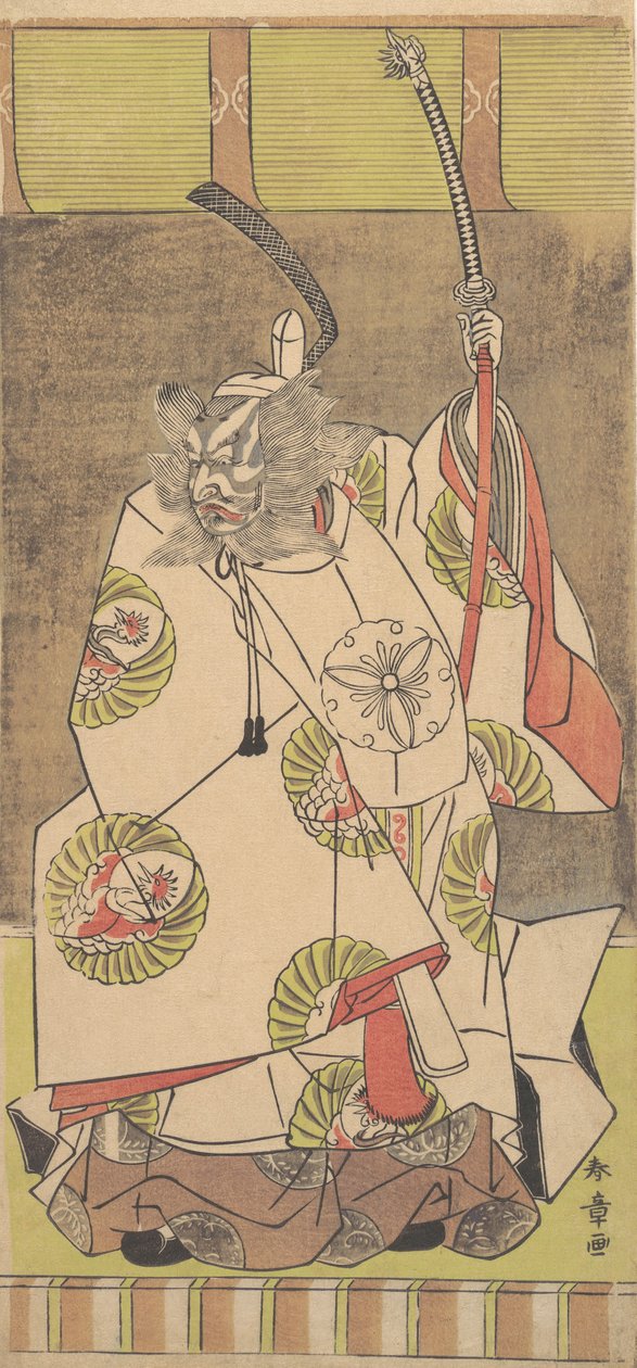 Kabuki Actor Ichikawa Danjuro IV by Shunsho