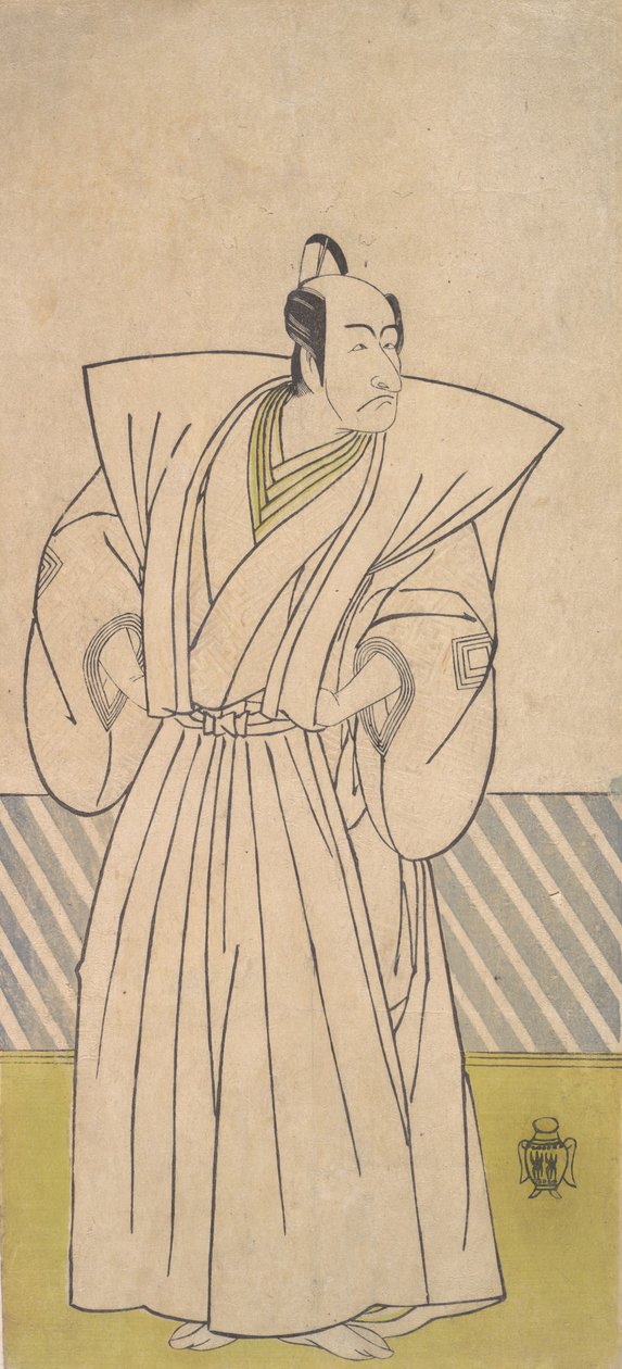 The Fifth Ichikawa Danjuro as a Samurai of High Rank by Shunsho