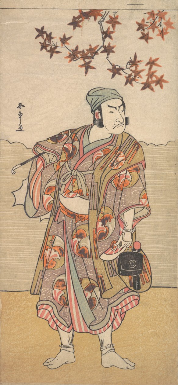 The First Nakamura Nakazo in the Role of Shimada no Hachizo, 1783 by Shunsho