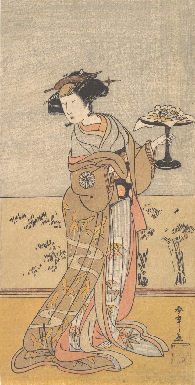 The First Nakamura Tomijuro in the Role of Shigenoi by Shunsho