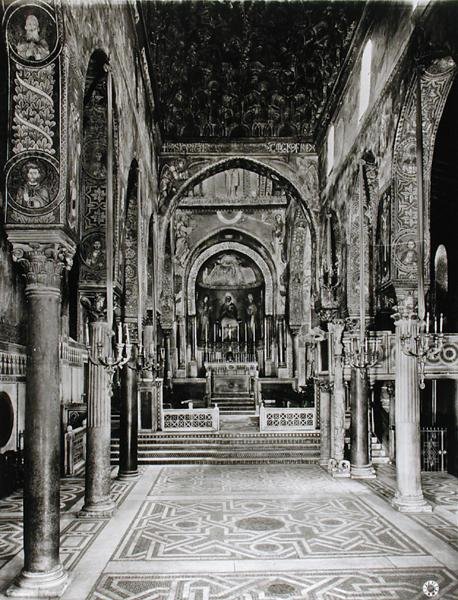 Interior View of the Nave by Sicilian School