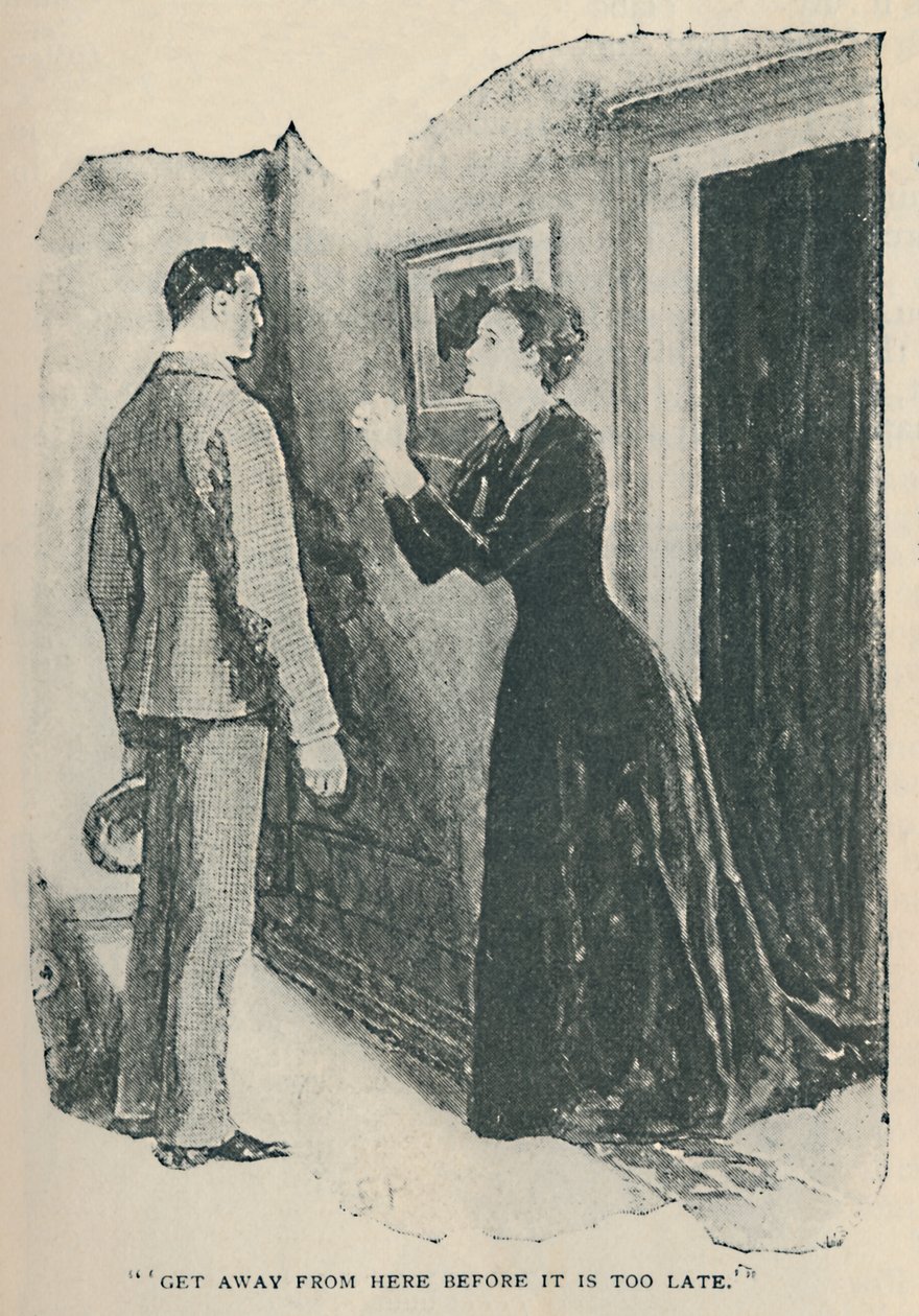 Get Away From Here Before It Is Too Late, 1892 by Sidney Paget
