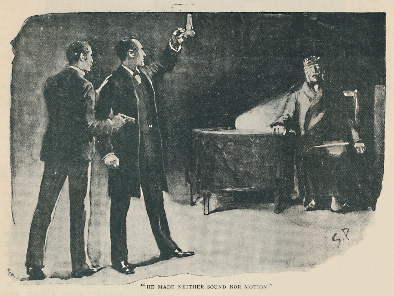 He Made Neither Sound Nor Motion, 1892 by Sidney Paget