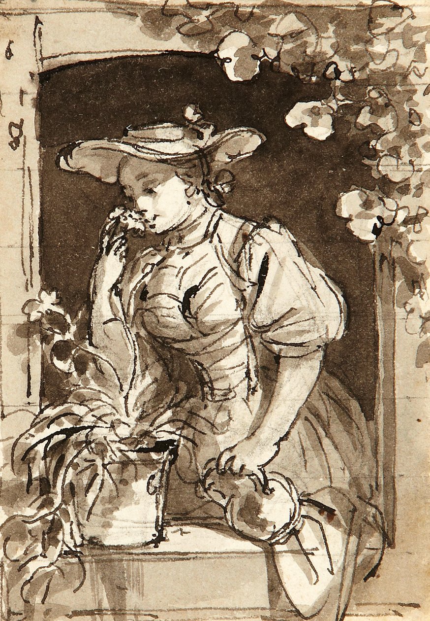 Girl in Bernese Costume by Sigmund Freudenberger