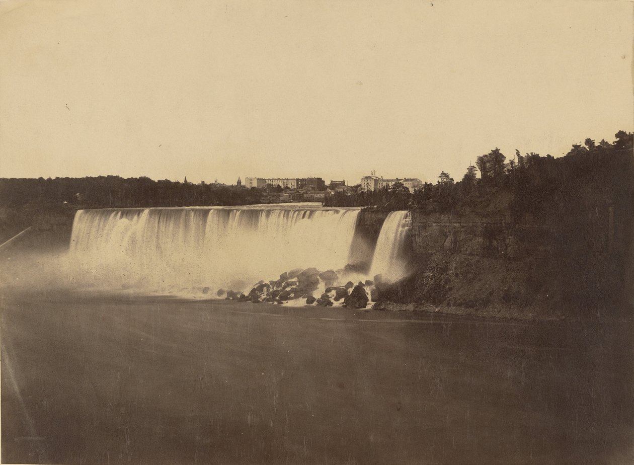 American Falls, Niagara City by Silas A. Holmes
