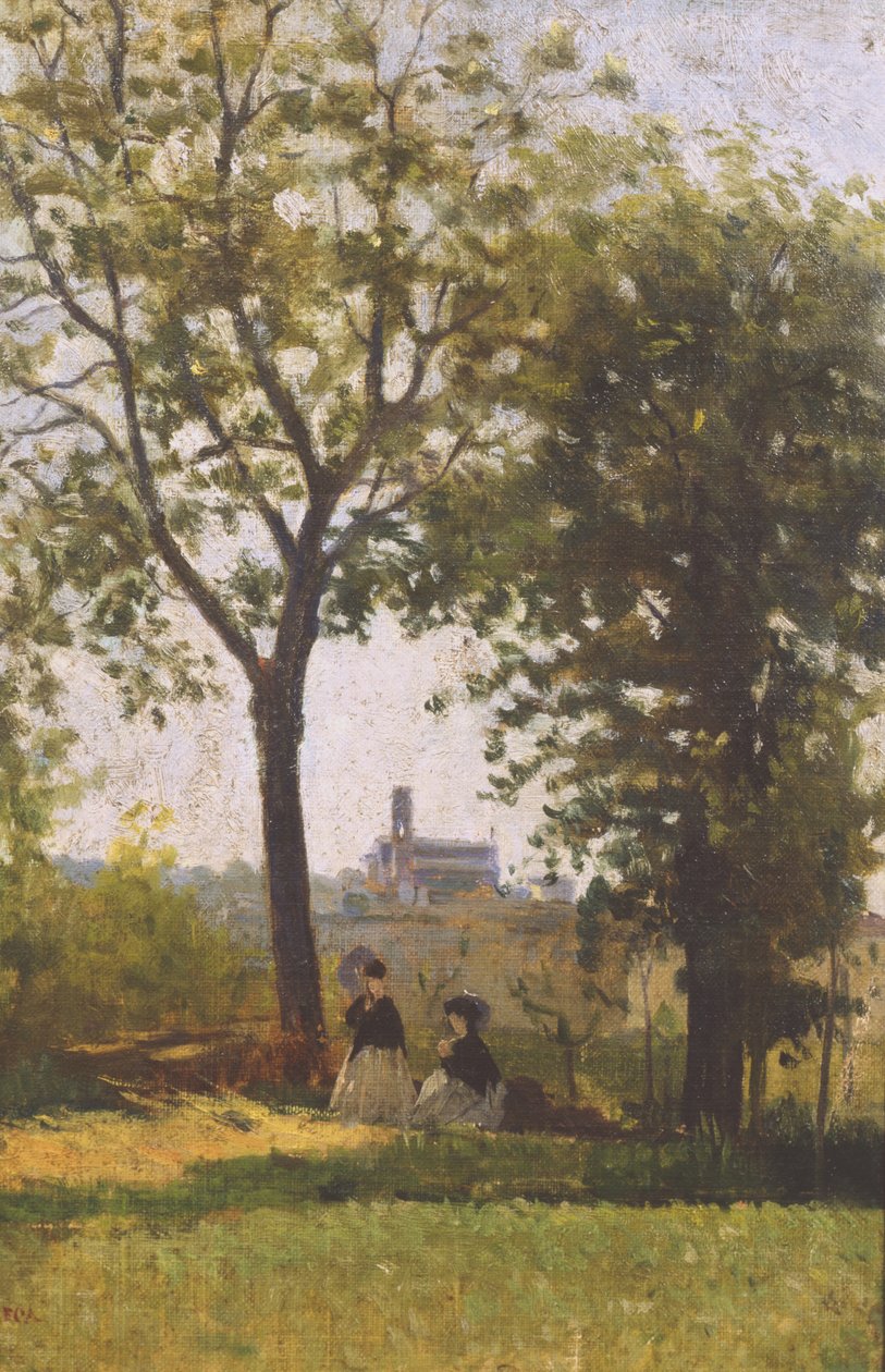 Mountains of the Cross by Silvestro Lega