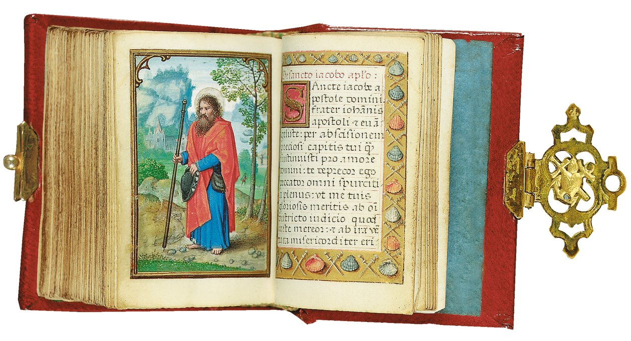 Folio from a Miniature Book of Hours, Use of Rome, Bruges by Simon Bening