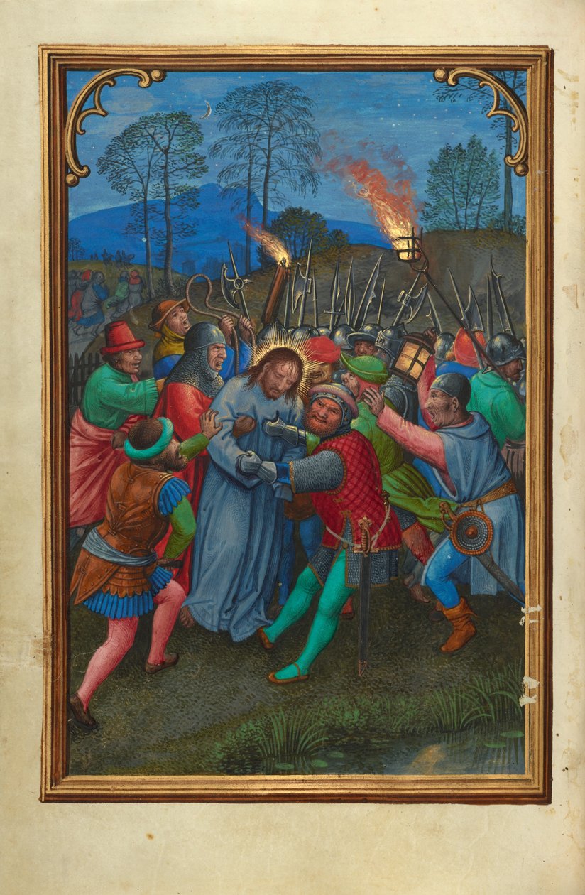 The Flight of the Apostles by Simon Bening