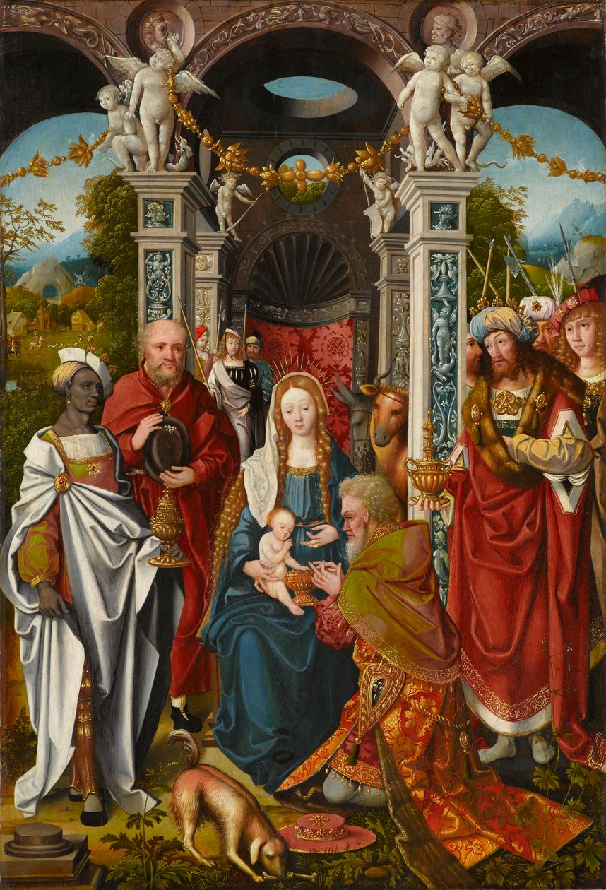 The Adoration of the Magi, second quarter of the 16th century by Simon Claesz van Waterlant