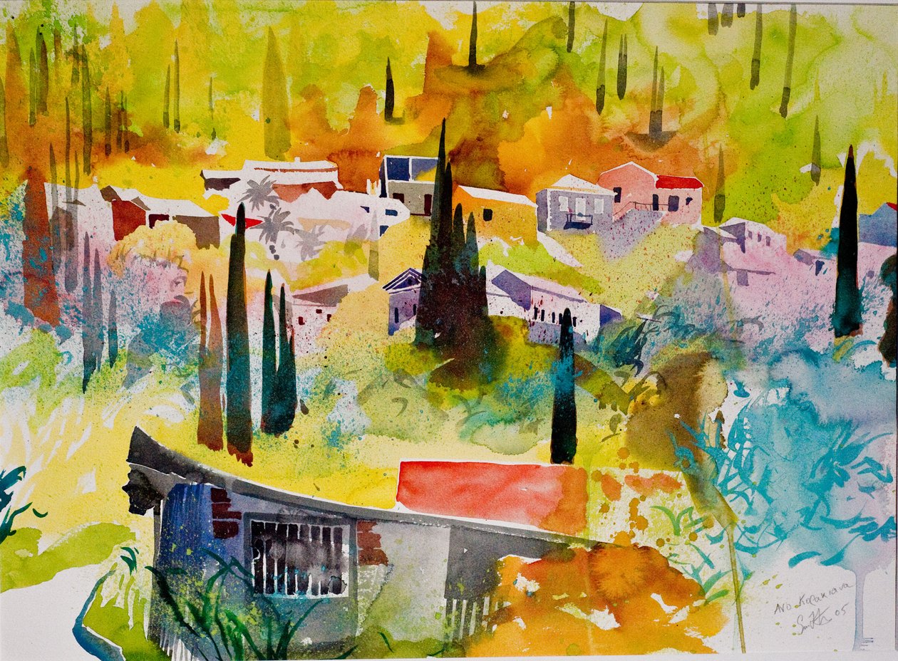 Ano Korakiana, Corfu, 2005 by Simon Fletcher