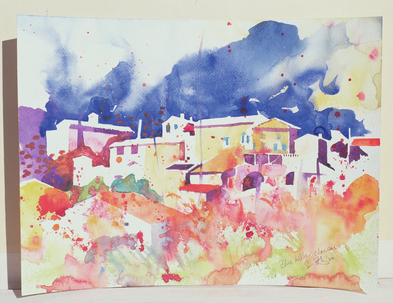 Blue Hills, Clairac, 2004 by Simon Fletcher