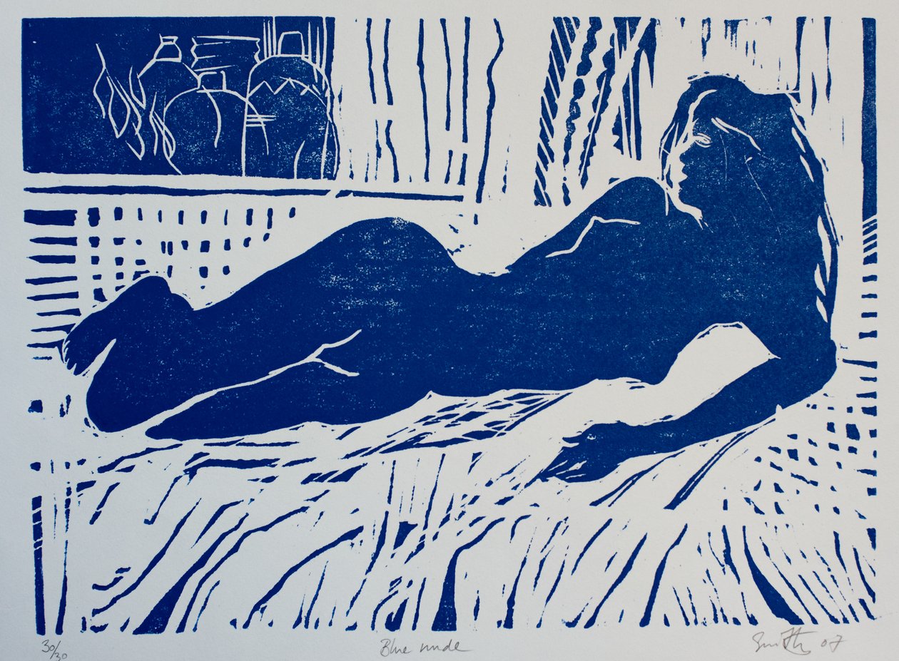 Blue Nude, 2007 by Simon Fletcher