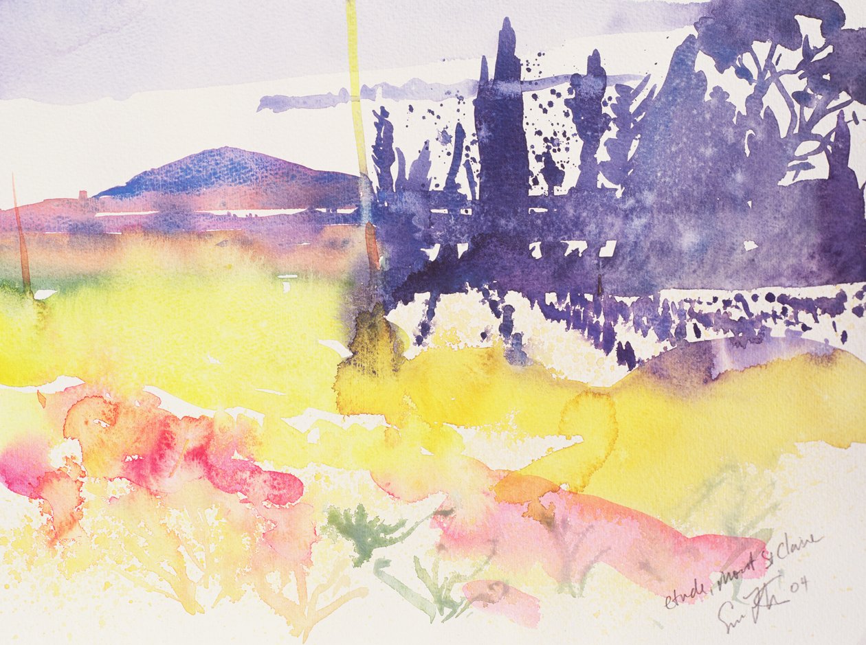 Study Mont St. Clair, 2004 by Simon Fletcher