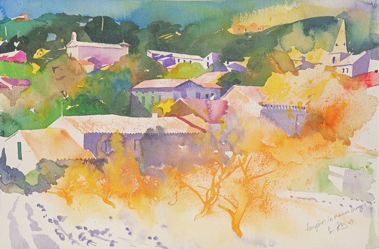 Faugeres, The Orange House, 2003 by Simon Fletcher