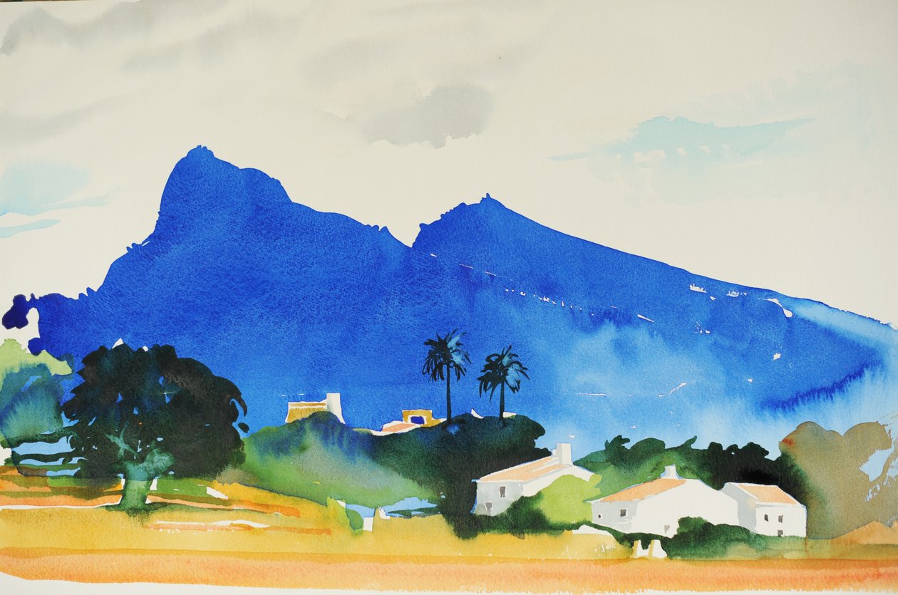 Hills of Pollença, 2016 by Simon Fletcher
