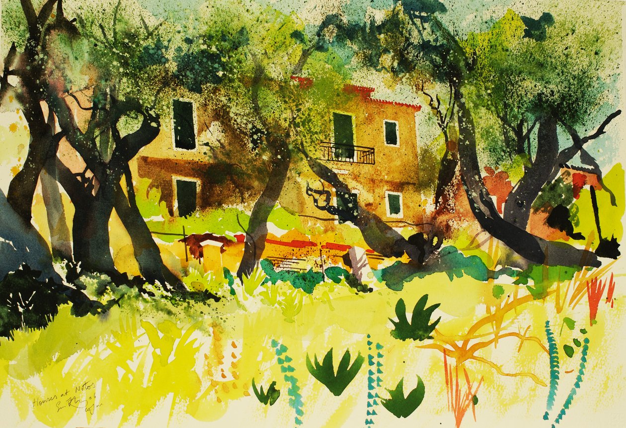 Houses at Notos, 2006 by Simon Fletcher