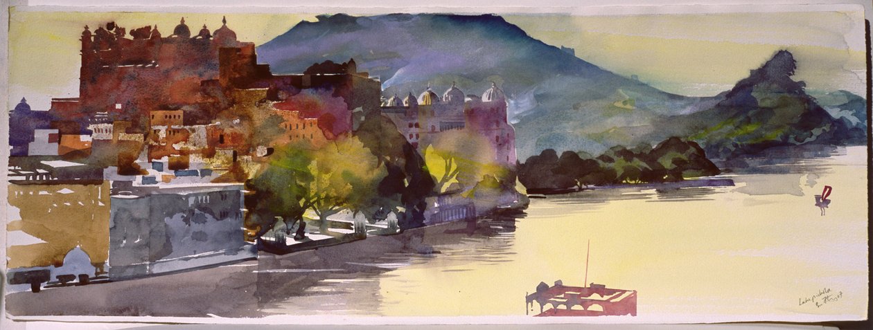 Lake Pichola, 2007 by Simon Fletcher