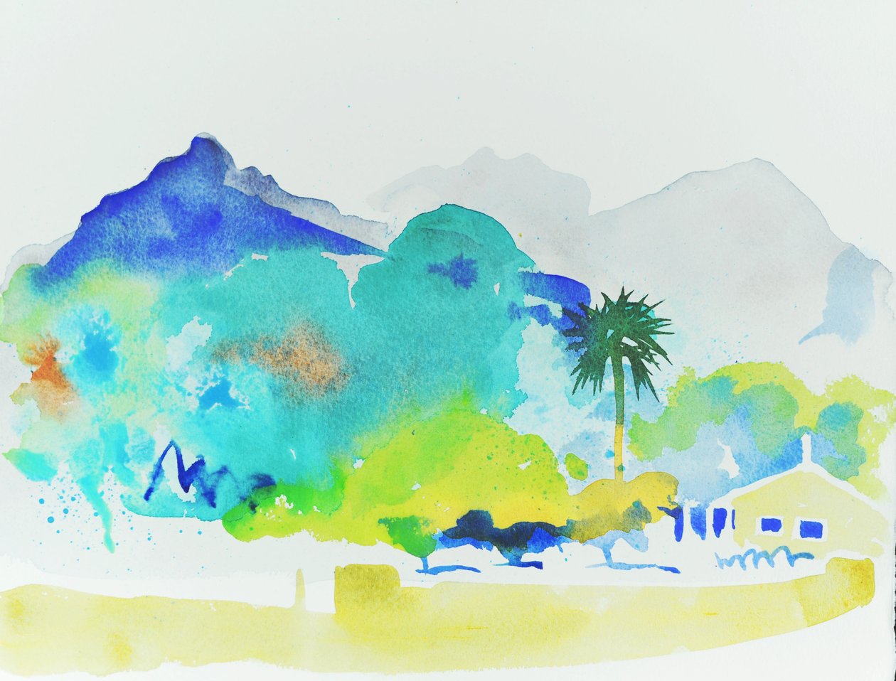 Road to Soller, 2015 by Simon Fletcher