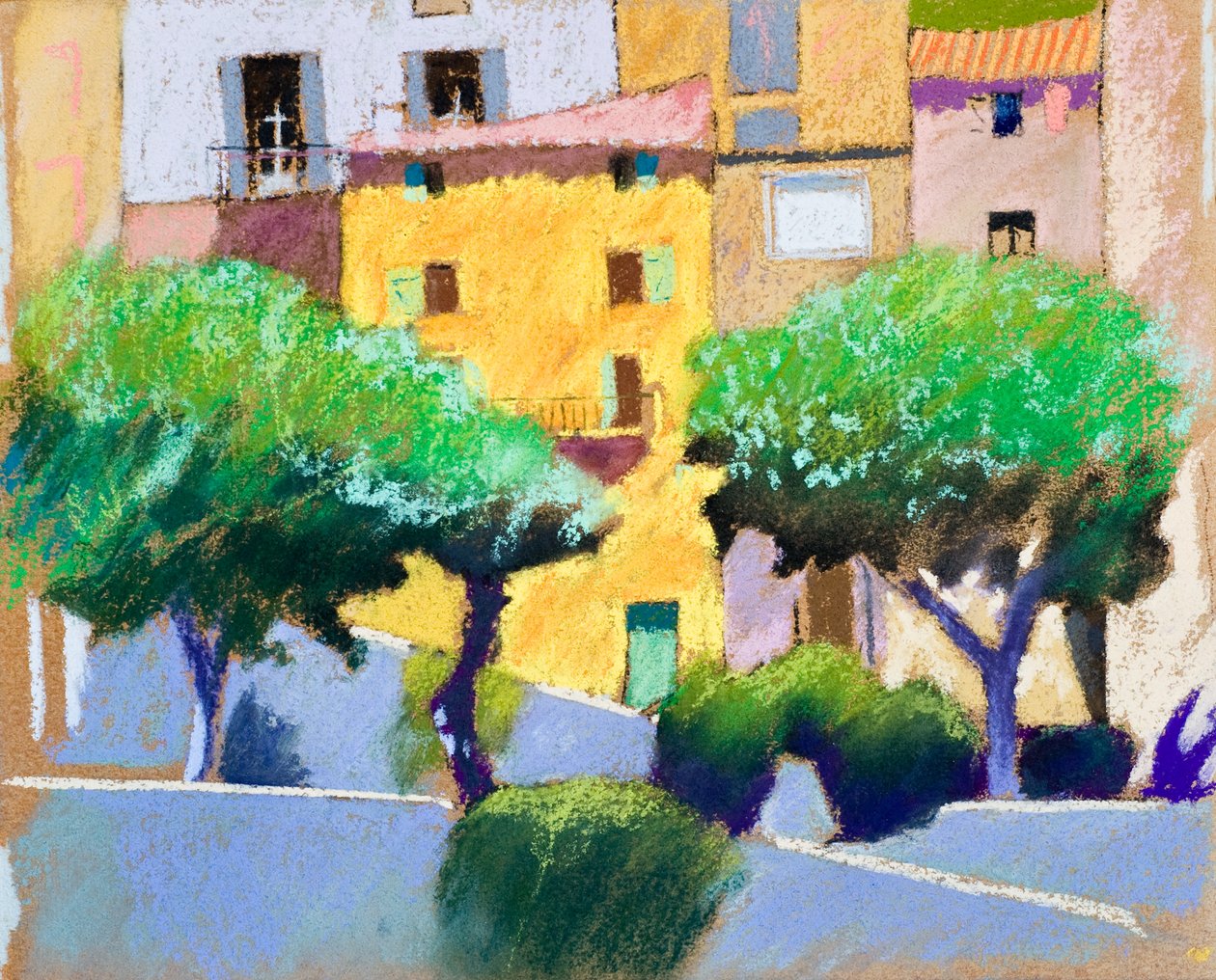 Roquebrun Facades by Simon Fletcher
