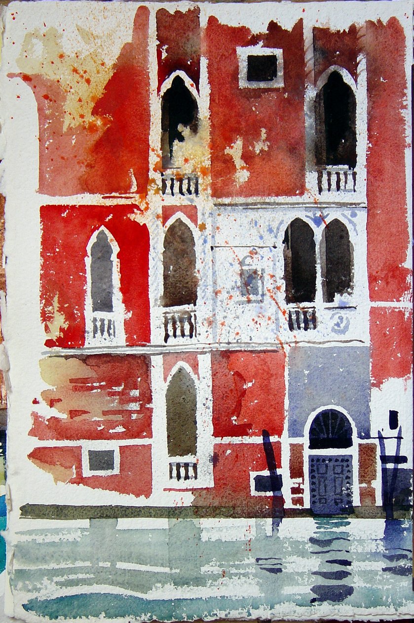 The Red House, Venice, 2006 by Simon Fletcher
