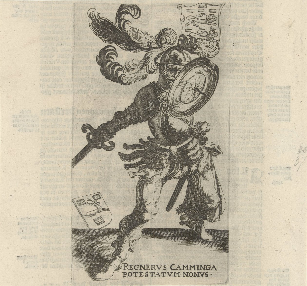 Reinier Camminga by Simon Frisius