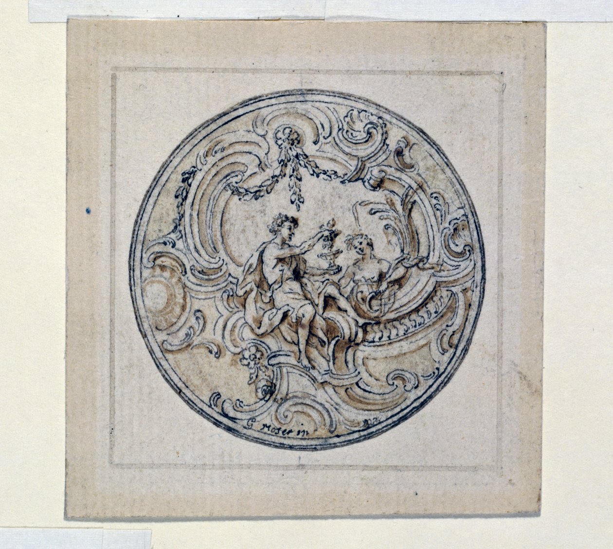 Design for Watchcase, by Simon Gribelin by Simon II Gribelin