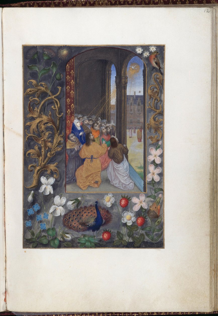 Outpouring of the Holy Spirit by Simon Marmion