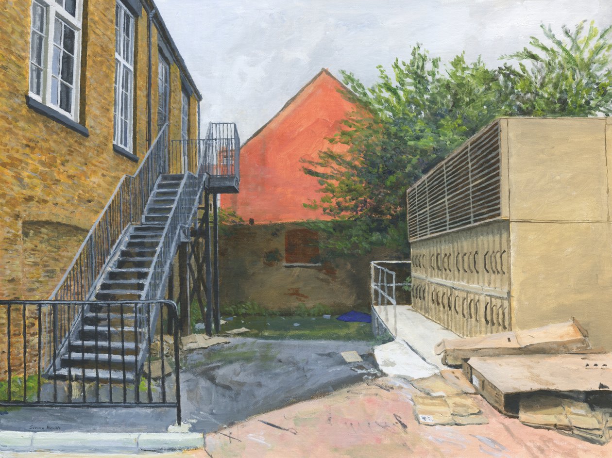 Small Courtyard, Wandsworth by Simon Neville
