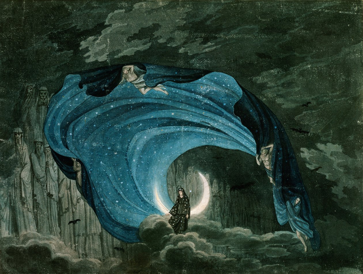 Decor for Queen of the Night, Mozart